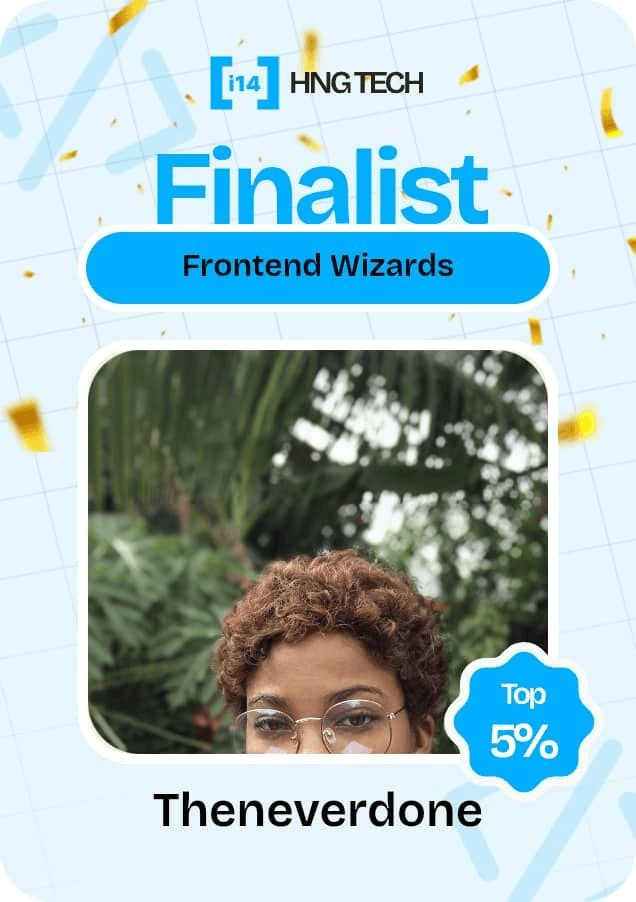 HNG finalist